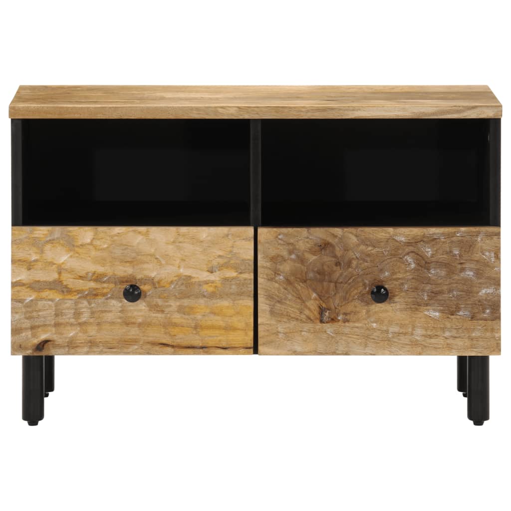 Tv-meubel 70x33x46 cm massief mangohout