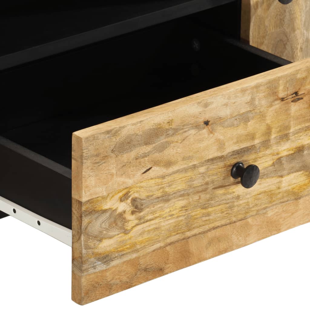 Tv-meubel 105x33x46cm massief mangohout