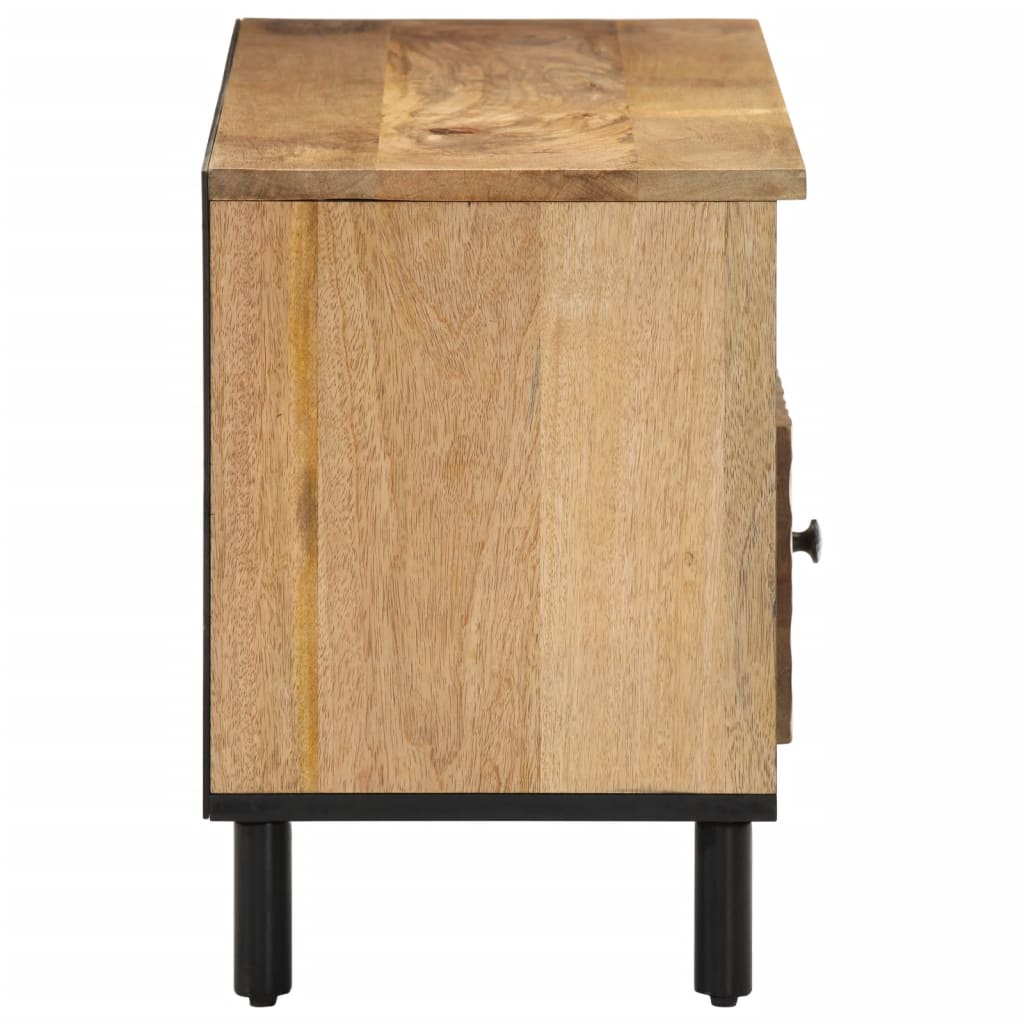 Tv-meubel 100x33x46 cm massief mangohout