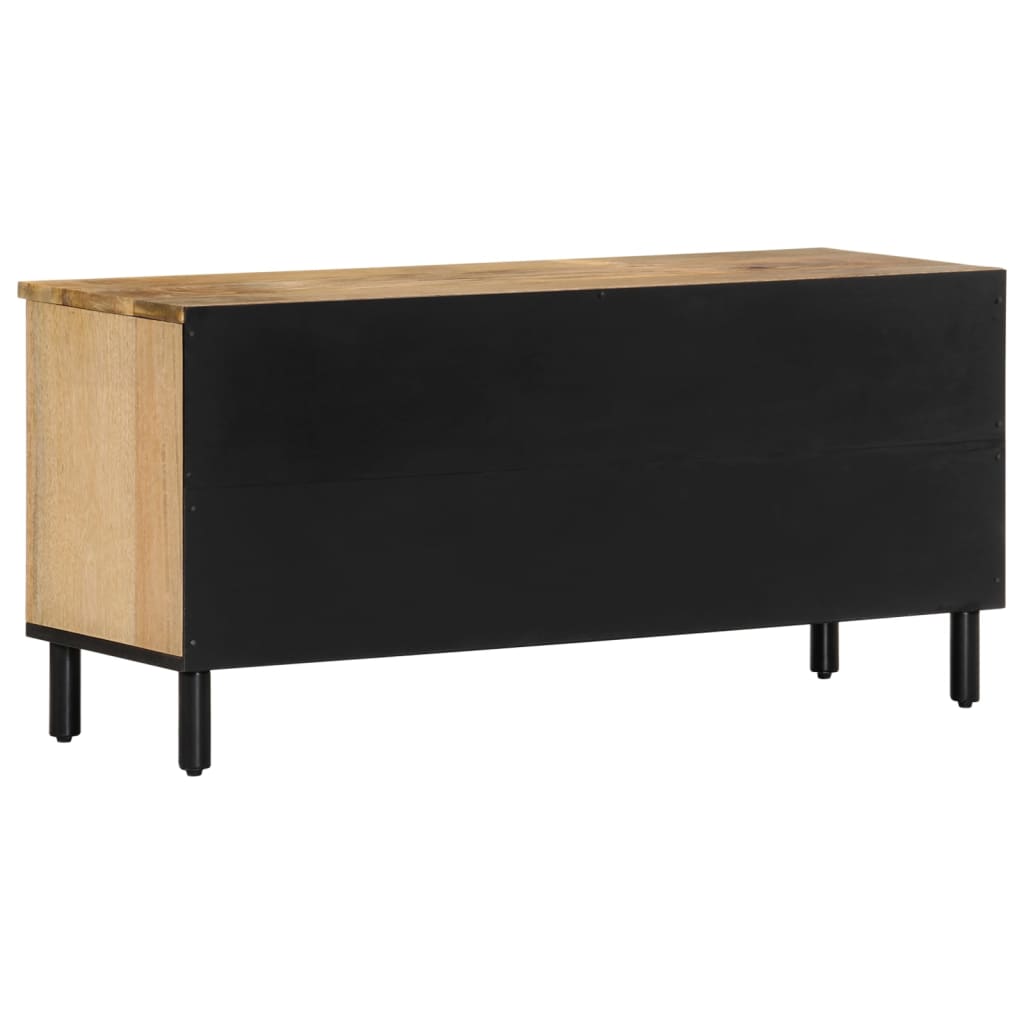 Tv-meubel 100x33x46 cm massief mangohout