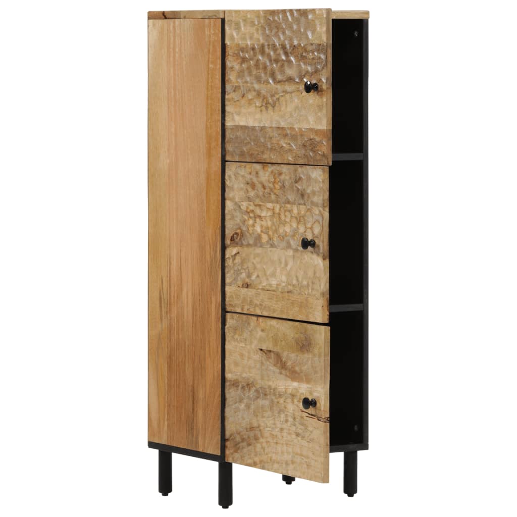 Hoge kast 40x33x110 cm massief mangohout