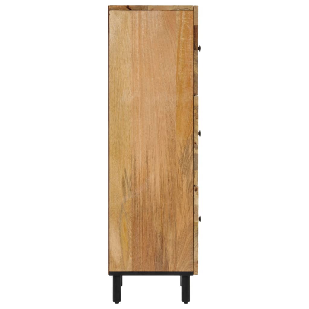 Hoge kast 40x33x110 cm massief mangohout