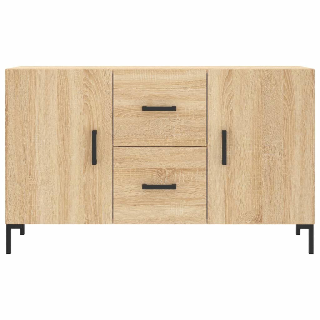 Dressoir 100x36x60 cm bewerkt hout