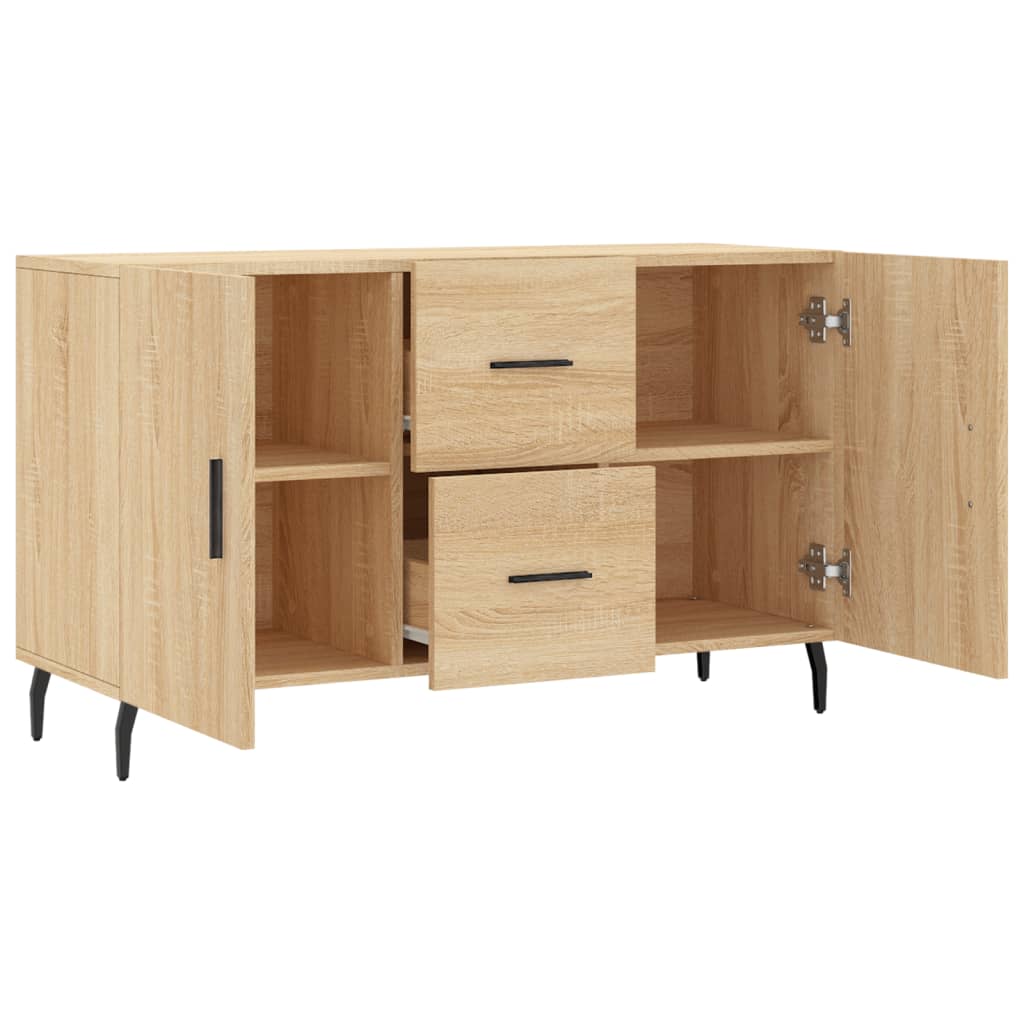 Dressoir 100x36x60 cm bewerkt hout