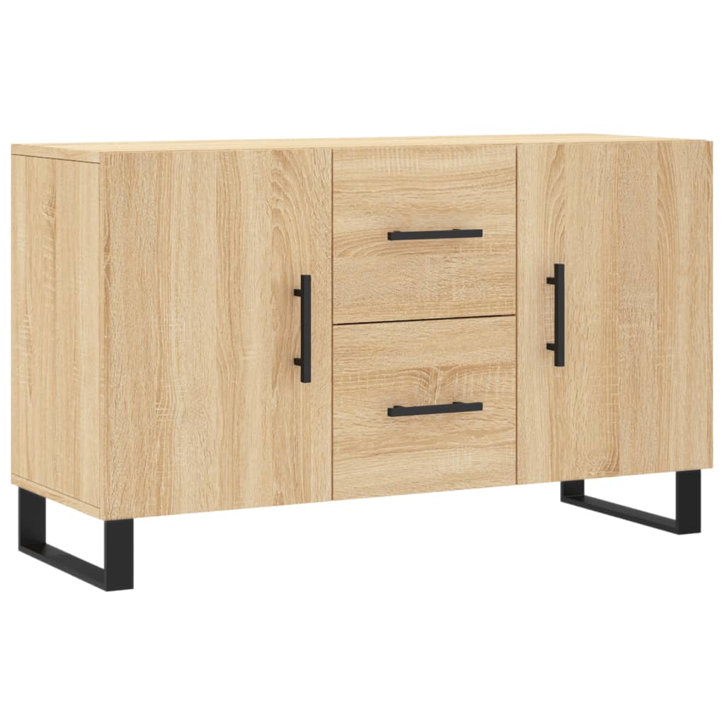 Dressoir 100x36x60 cm bewerkt hout