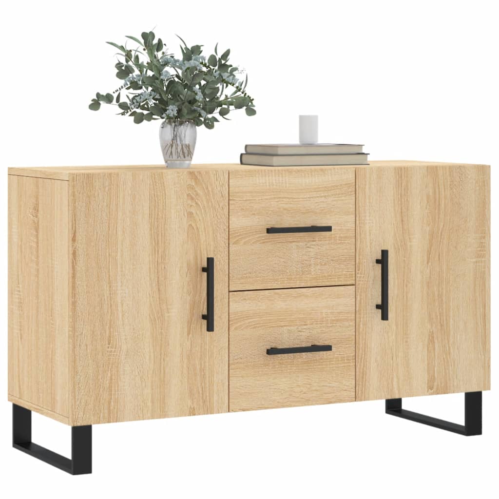 Dressoir 100x36x60 cm bewerkt hout