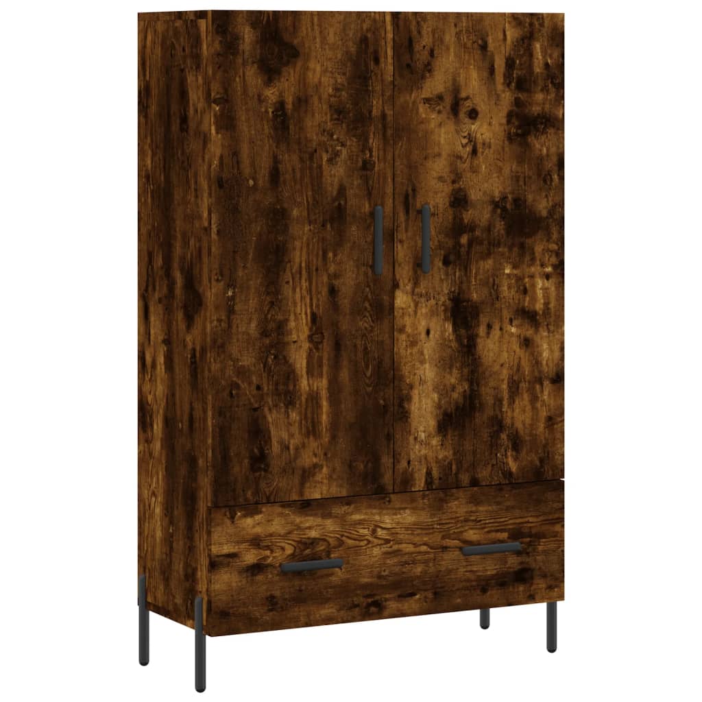 Hoge kast 69,5x31x115 cm bewerkt hout