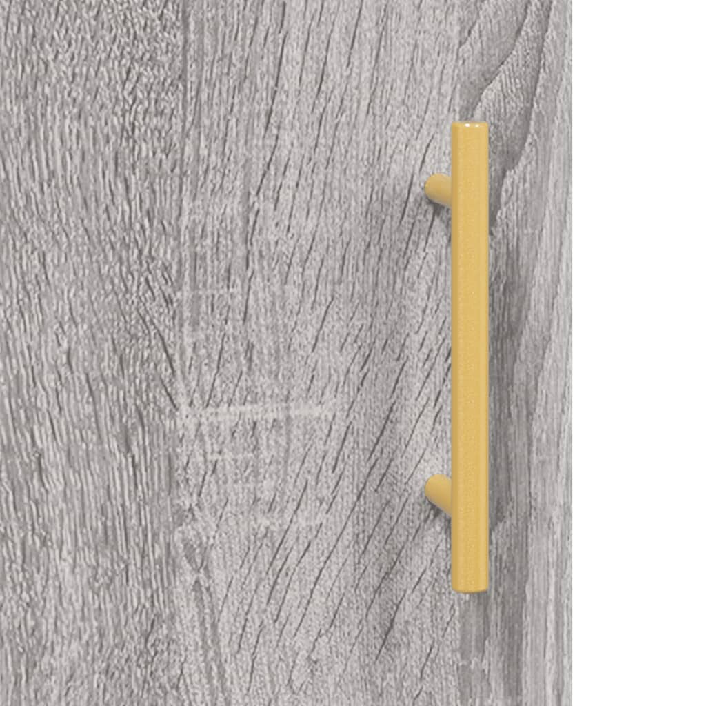 Hoge kast 69,5x31x115 cm bewerkt hout