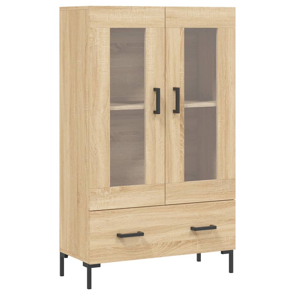 Hoge kast 69,5x31x115 cm bewerkt hout