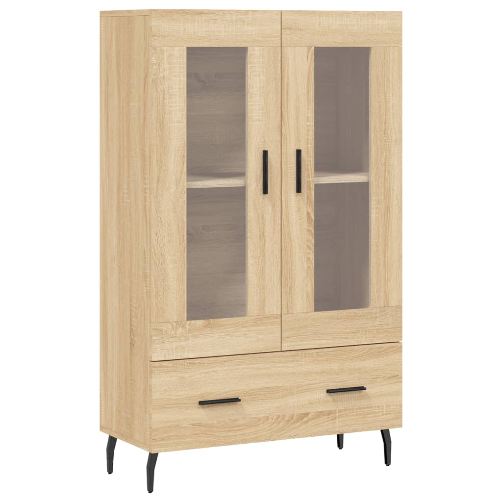 Hoge kast 69,5x31x115 cm bewerkt hout