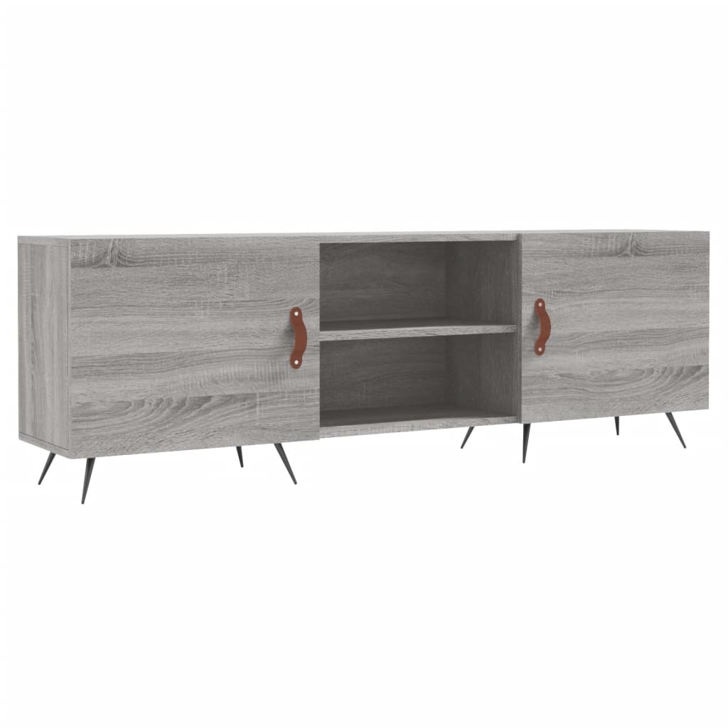 Tv-meubel 150x30x50 cm bewerkt hout