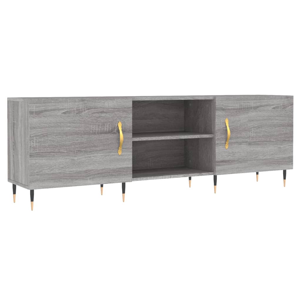 Tv-meubel 150x30x50 cm bewerkt hout