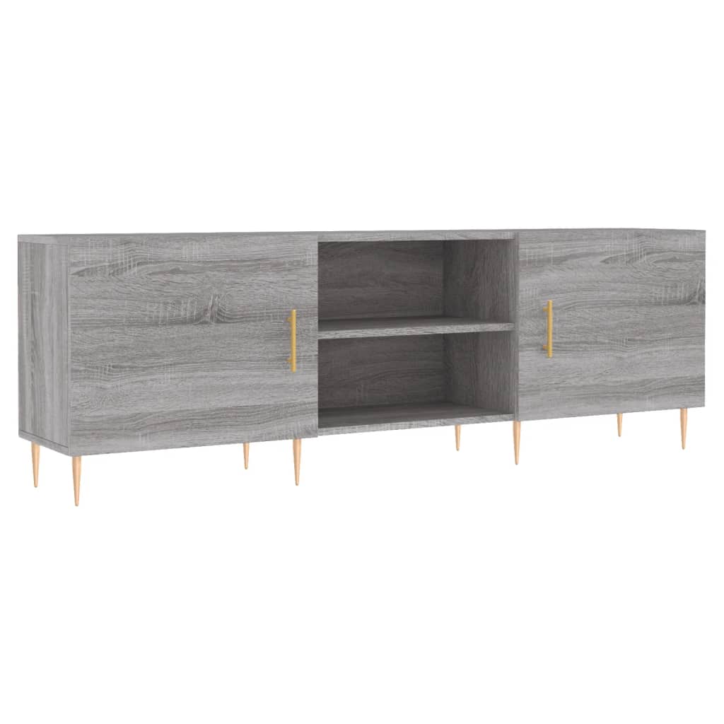 Tv-meubel 150x30x50 cm bewerkt hout