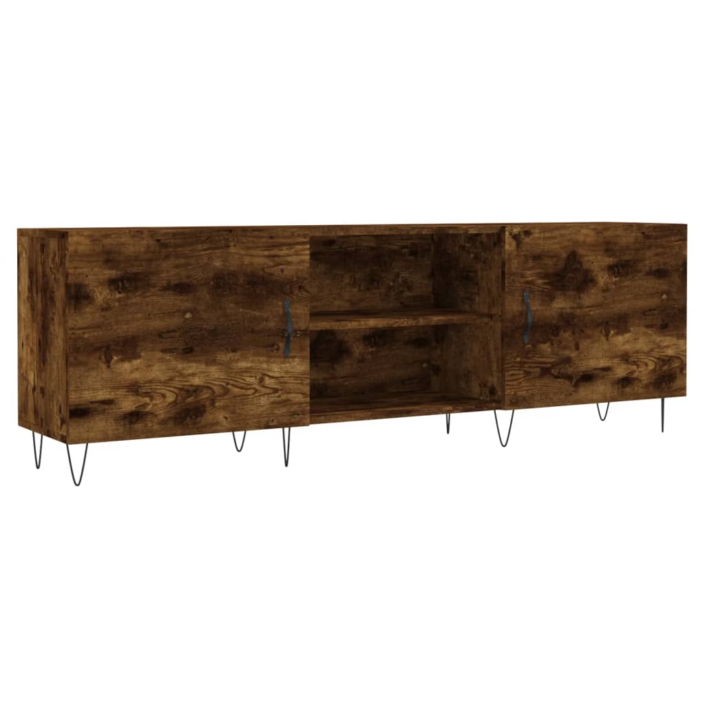 Tv-meubel 150x30x50 cm bewerkt hout eikenkleurig