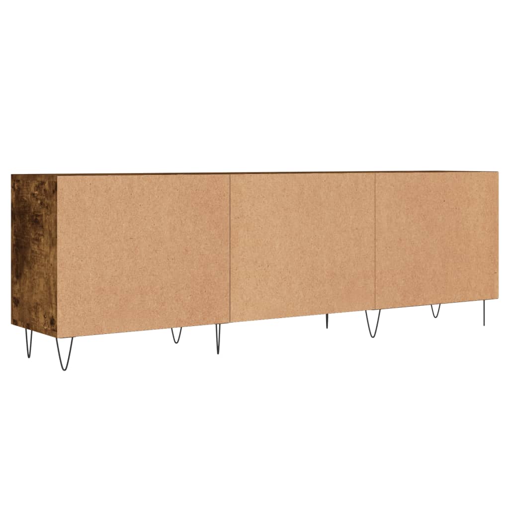 Tv-meubel 150x30x50 cm bewerkt hout eikenkleurig