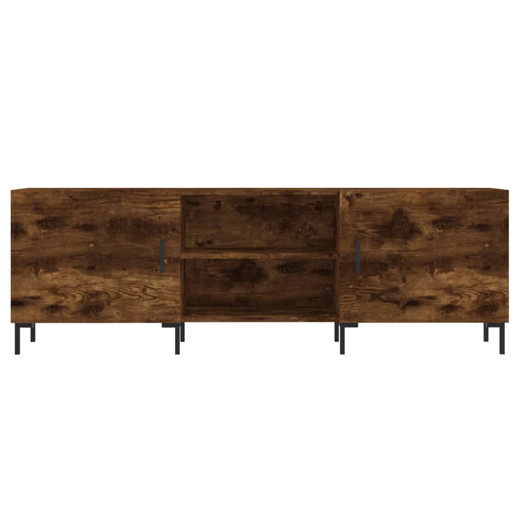 Tv-meubel 150x30x50 cm bewerkt hout eikenkleurig