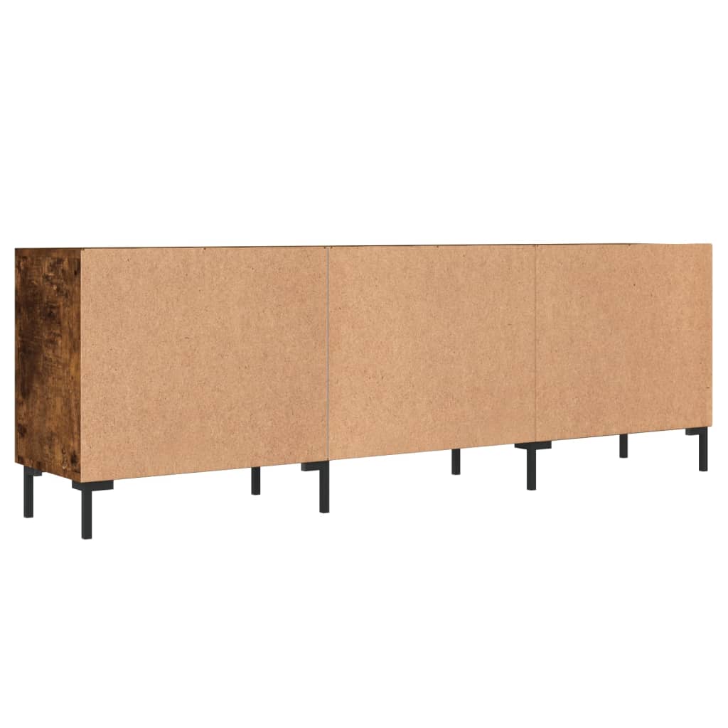 Tv-meubel 150x30x50 cm bewerkt hout eikenkleurig