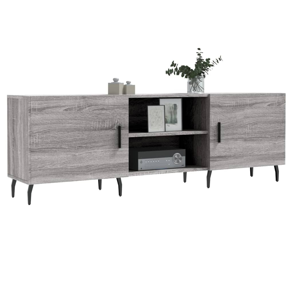 Tv-meubel 150x30x50 cm bewerkt hout