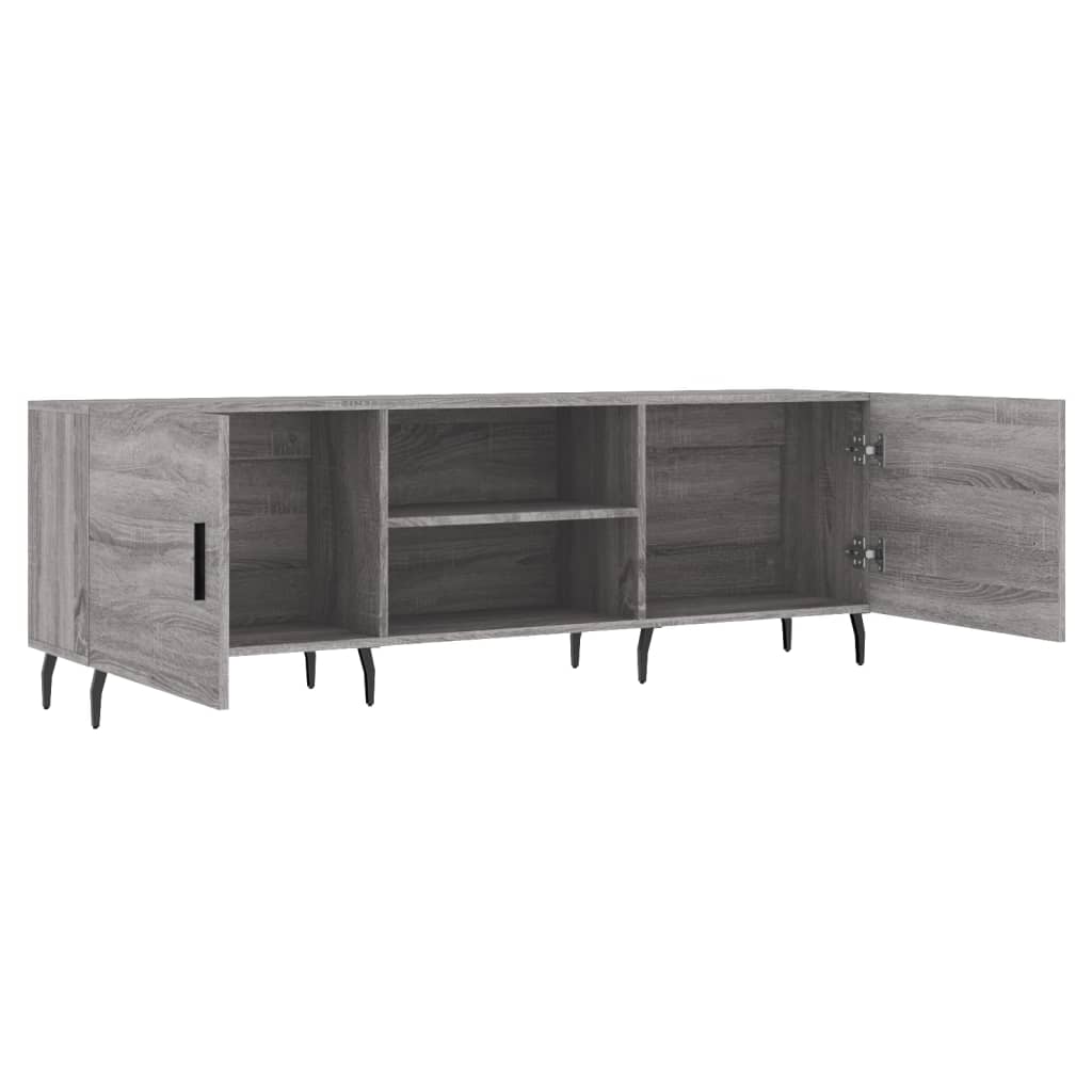 Tv-meubel 150x30x50 cm bewerkt hout