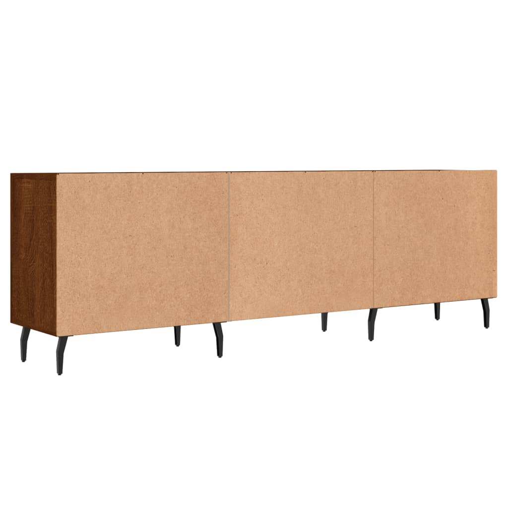 Tv-meubel 150x30x50 cm bewerkt hout