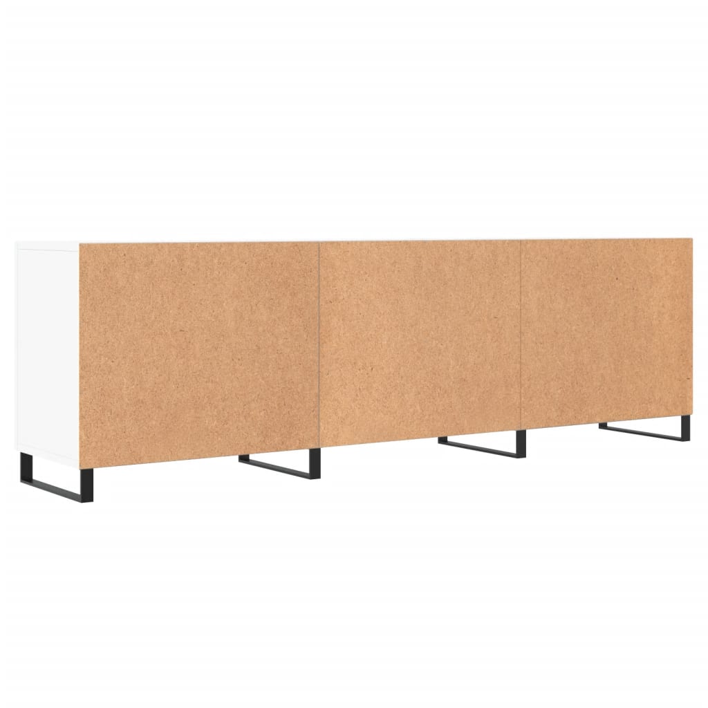 Tv-meubel 150x30x50 cm bewerkt hout bruin eikenkleur