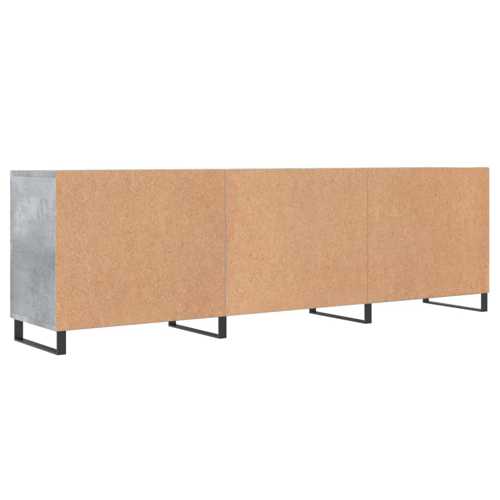 Tv-meubel 150x30x50 cm bewerkt hout bruin eikenkleur