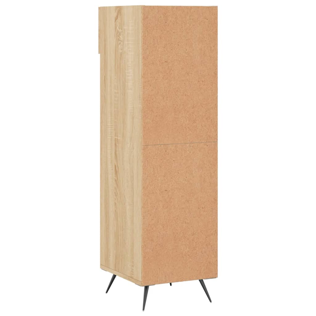 Schoenenkast 30x35x105 cm bewerkt hout