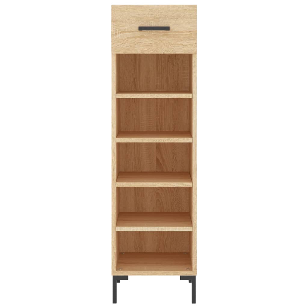 Schoenenkast 30x35x105 cm bewerkt hout