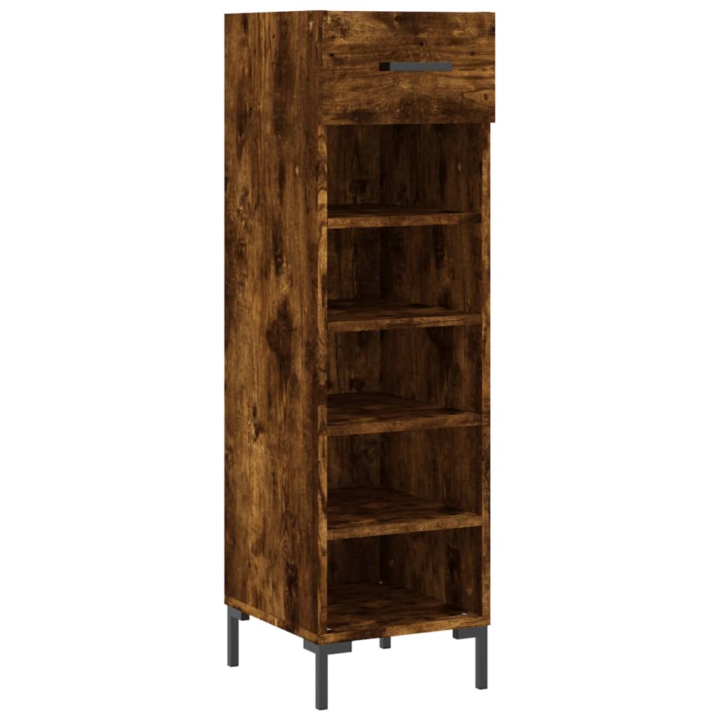 Schoenenkast 30x35x105 cm bewerkt hout