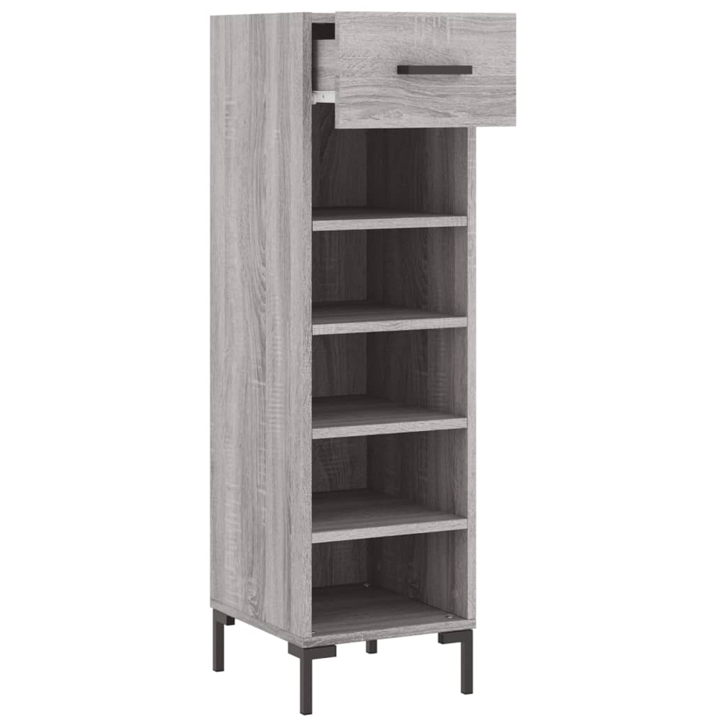 Schoenenkast 30x35x105 cm bewerkt hout