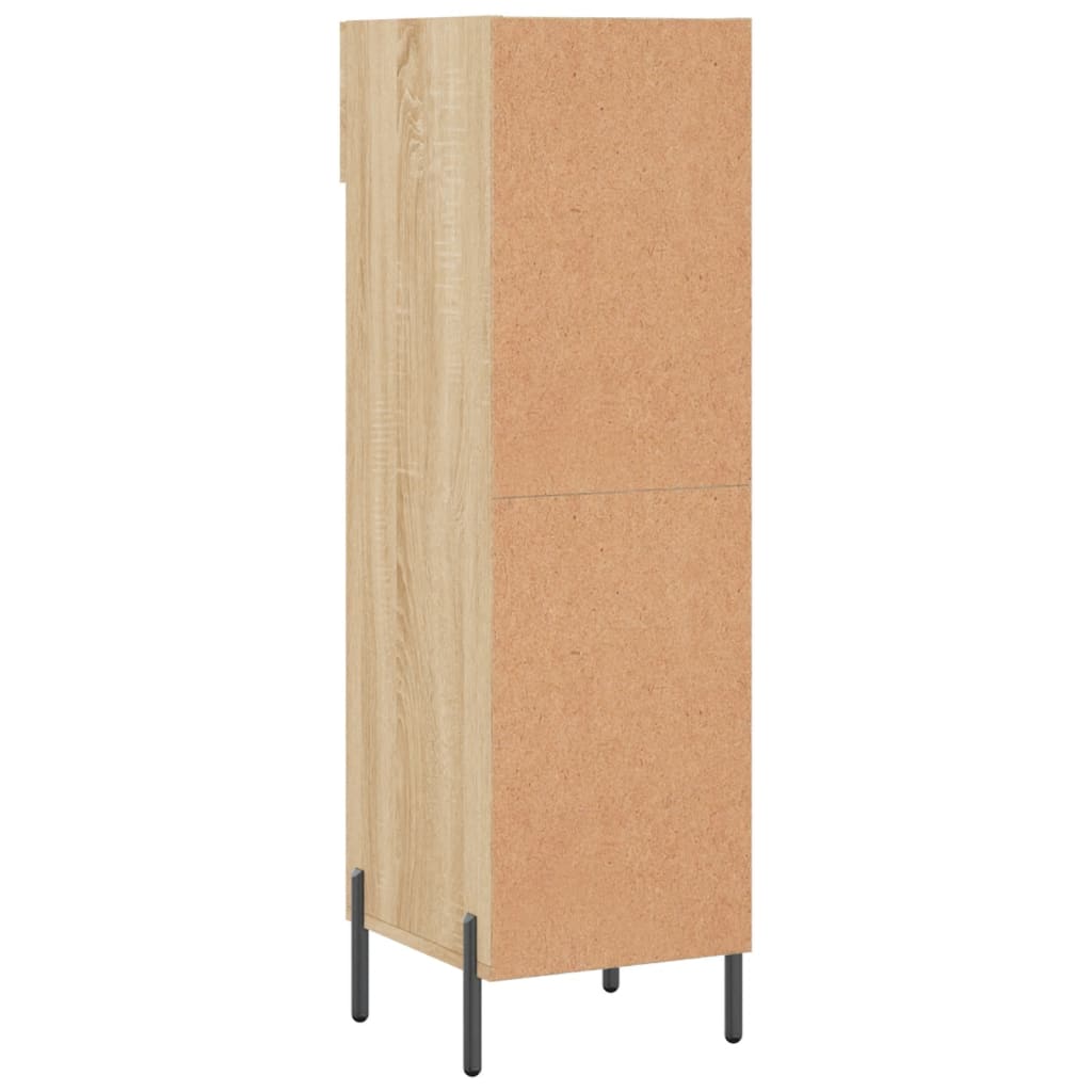 Schoenenkast 30x35x105 cm bewerkt hout