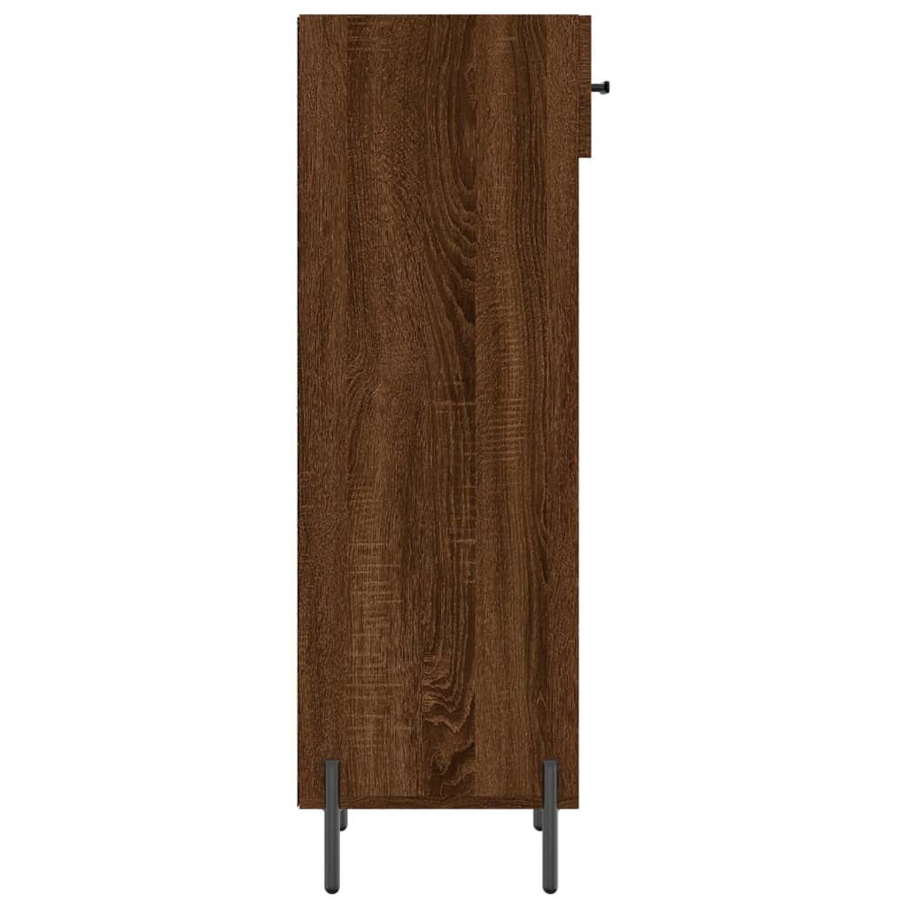 Schoenenkast 30x35x105 cm bewerkt hout