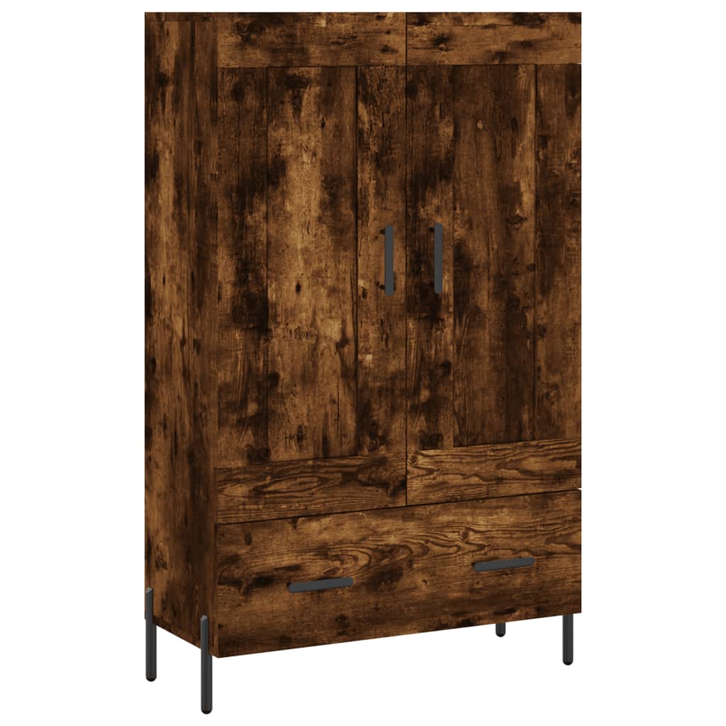 Hoge kast 69,5x31x115 cm bewerkt hout