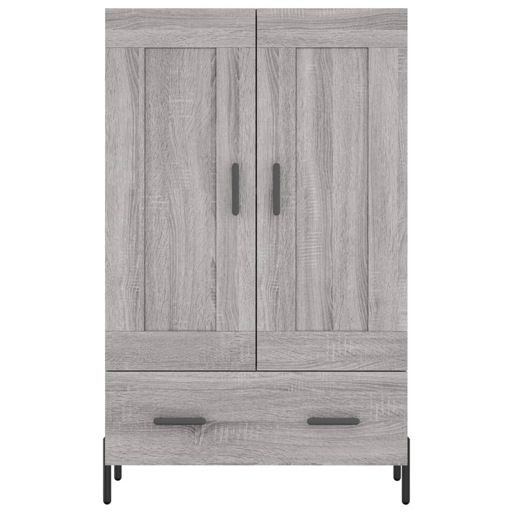 Hoge kast 69,5x31x115 cm bewerkt hout