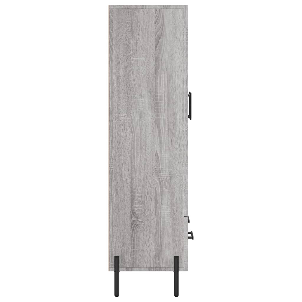 Hoge kast 69,5x31x115 cm bewerkt hout