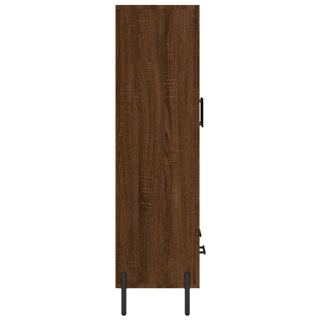 Hoge kast 69,5x31x115 cm bewerkt hout