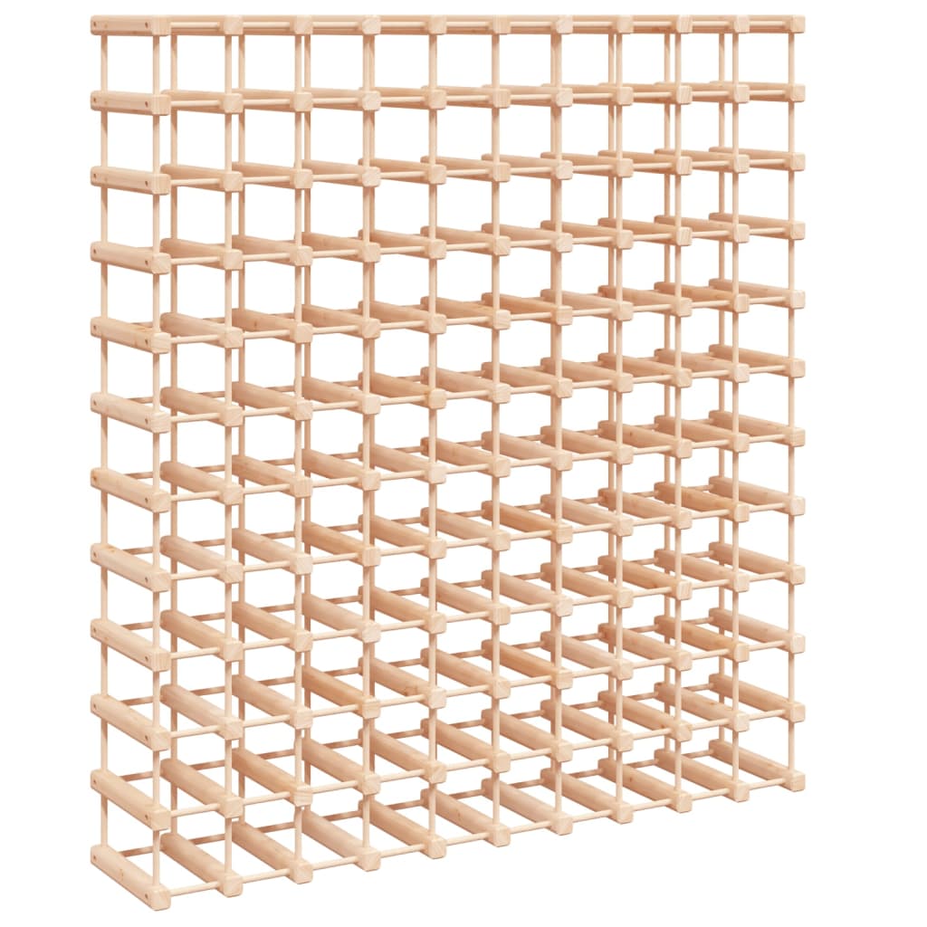 Wijnrek voor 42 flessen 68,5x23x68,5 cm massief grenenhout