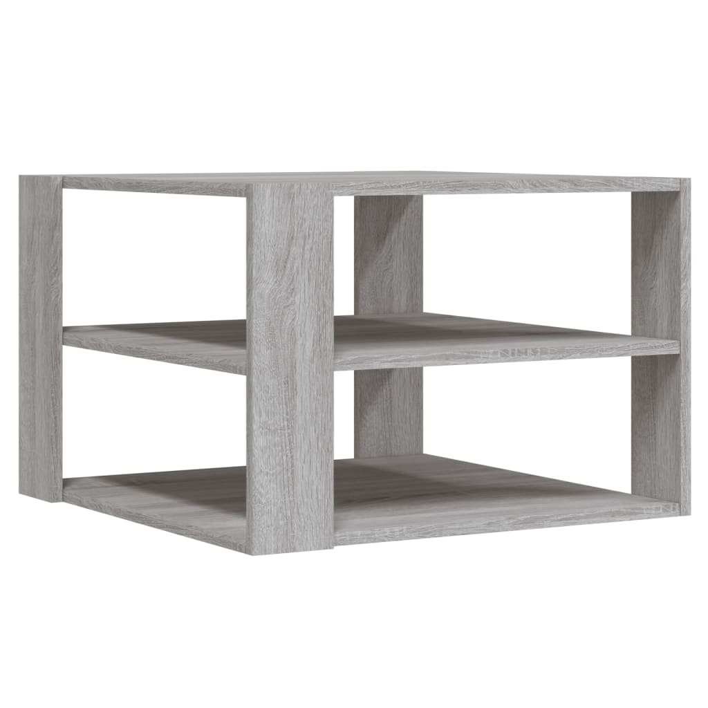 Salontafel 59,5x59,5x40 cm bewerkt hout