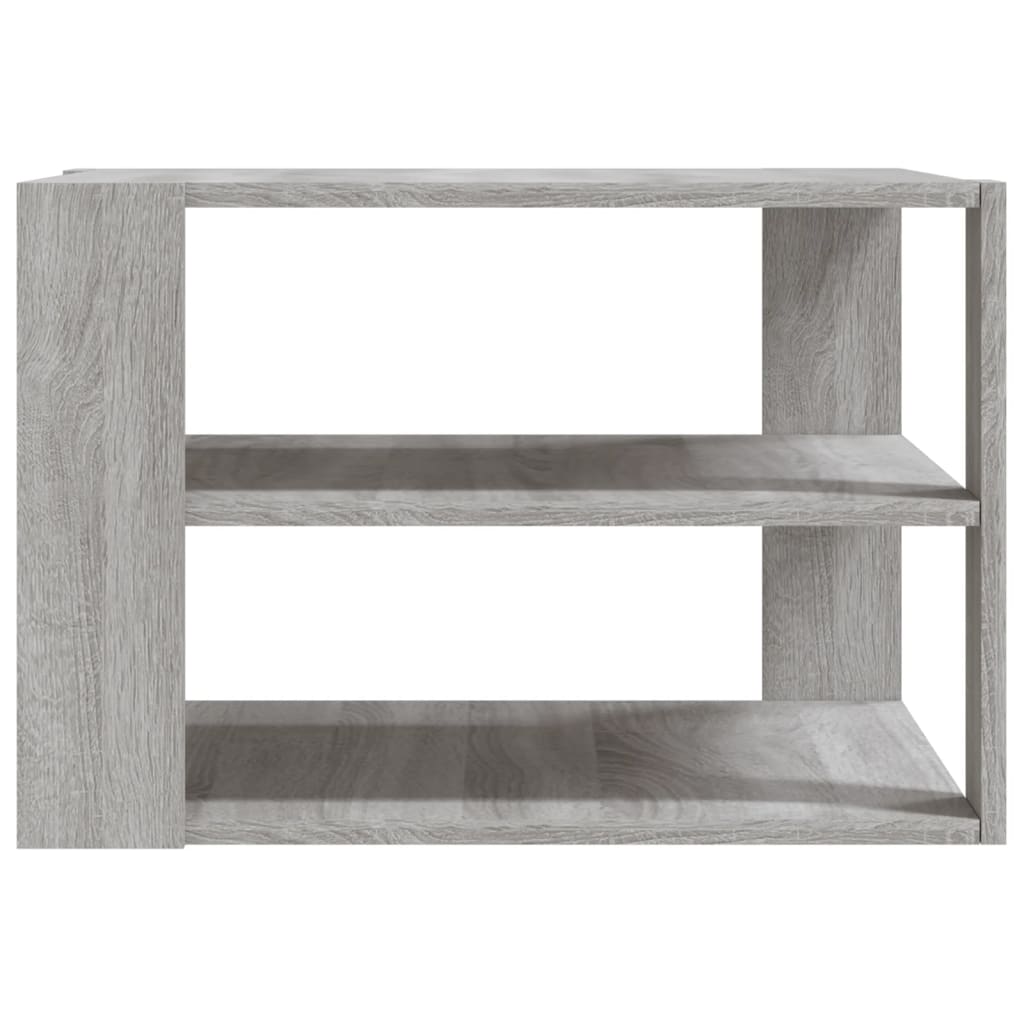 Salontafel 59,5x59,5x40 cm bewerkt hout