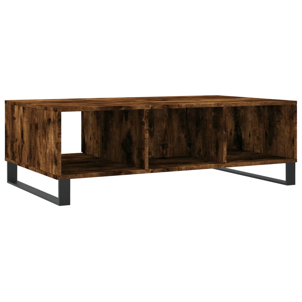 Salontafel 104x60x35 cm bewerkt hout