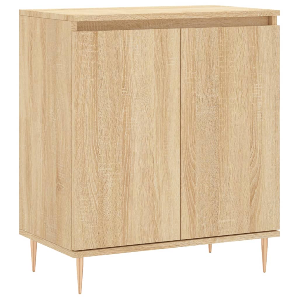 Dressoir 60x35x70 cm bewerkt hout