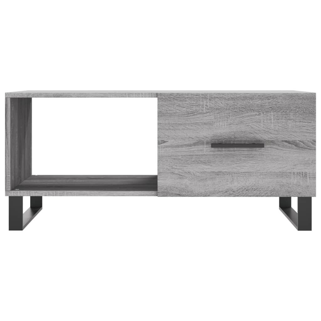 Salontafel 90x50x40 cm bewerkt hout