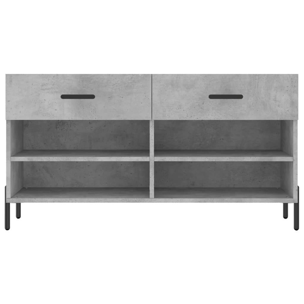 Schoenenbank 102x35x55 cm bewerkt hout