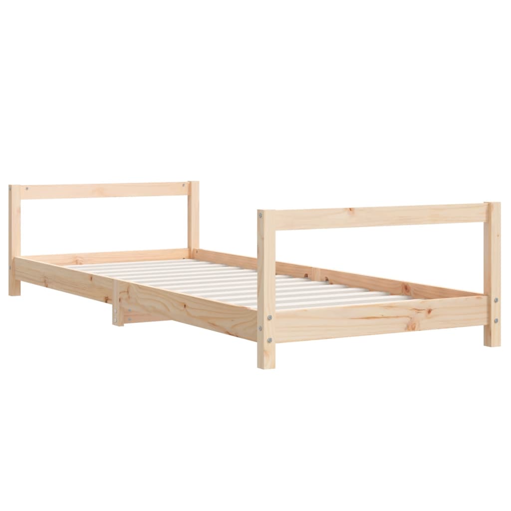 Kinderbedframe 90x190 cm massief grenenhout