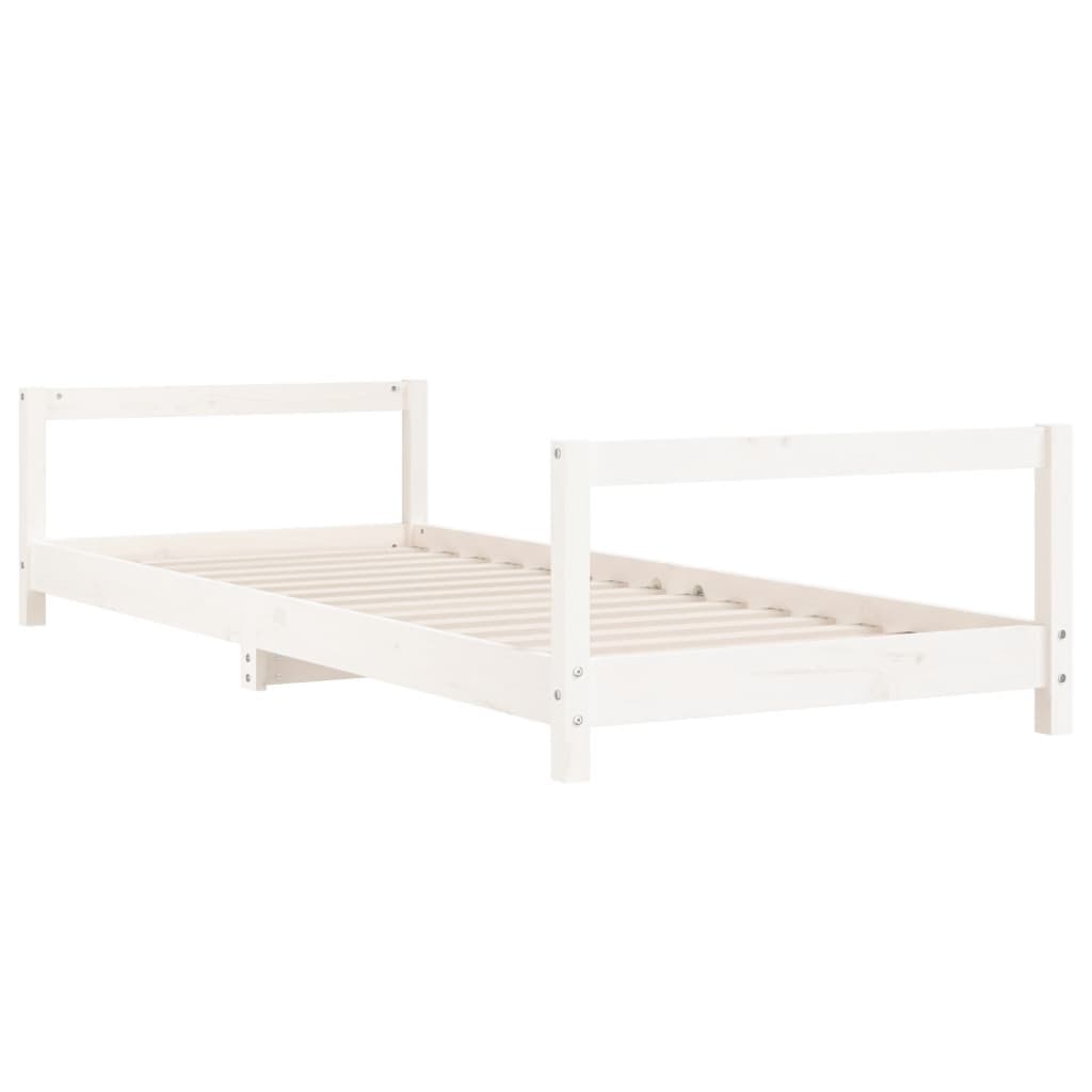 Kinderbedframe 80x160 cm massief grenenhout