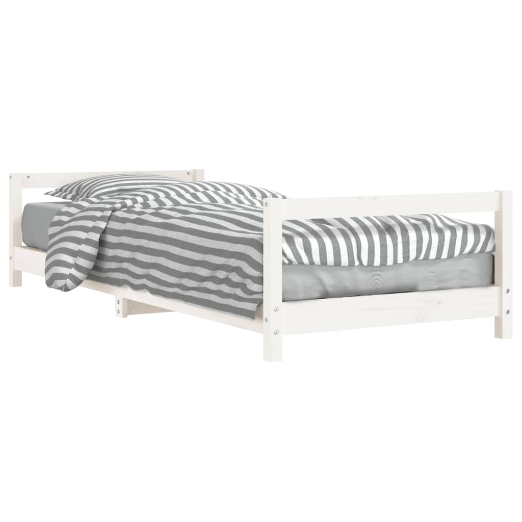 Kinderbedframe 80x160 cm massief grenenhout