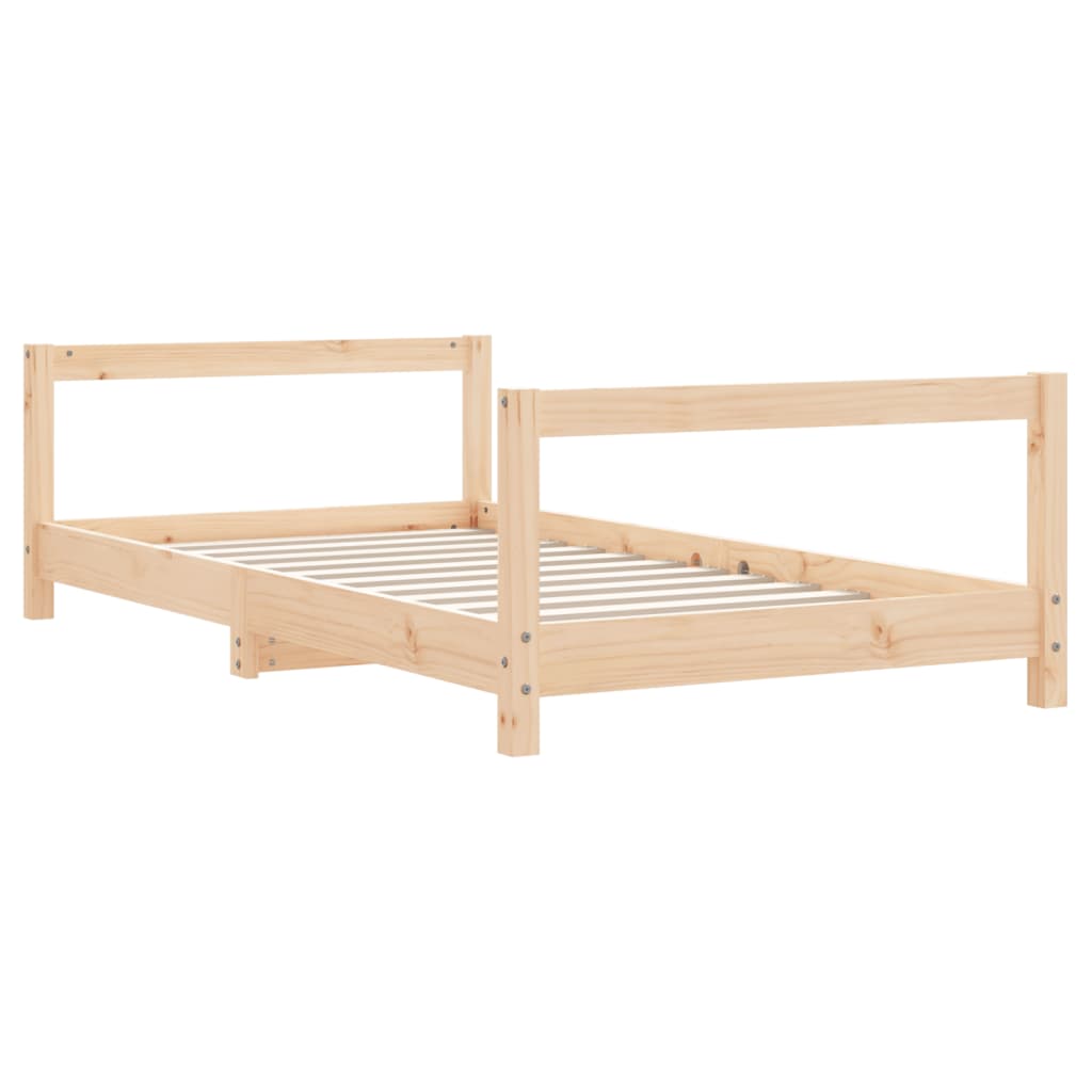 Kinderbedframe 90x190 cm massief grenenhout