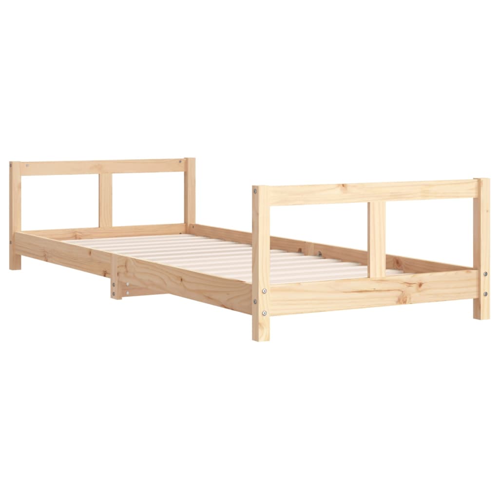 Kinderbedframe 80x160 cm massief grenenhout