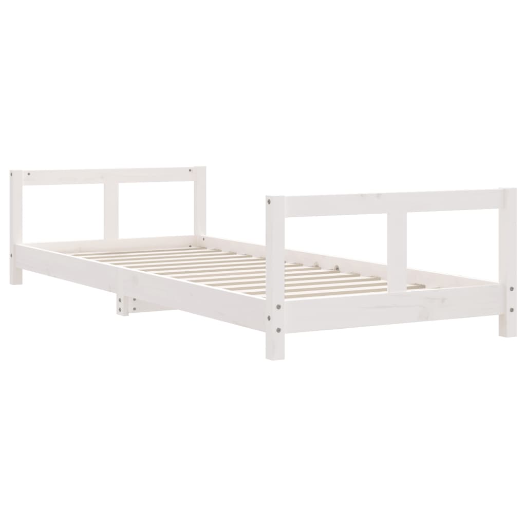 Kinderbedframe 80x160 cm massief grenenhout