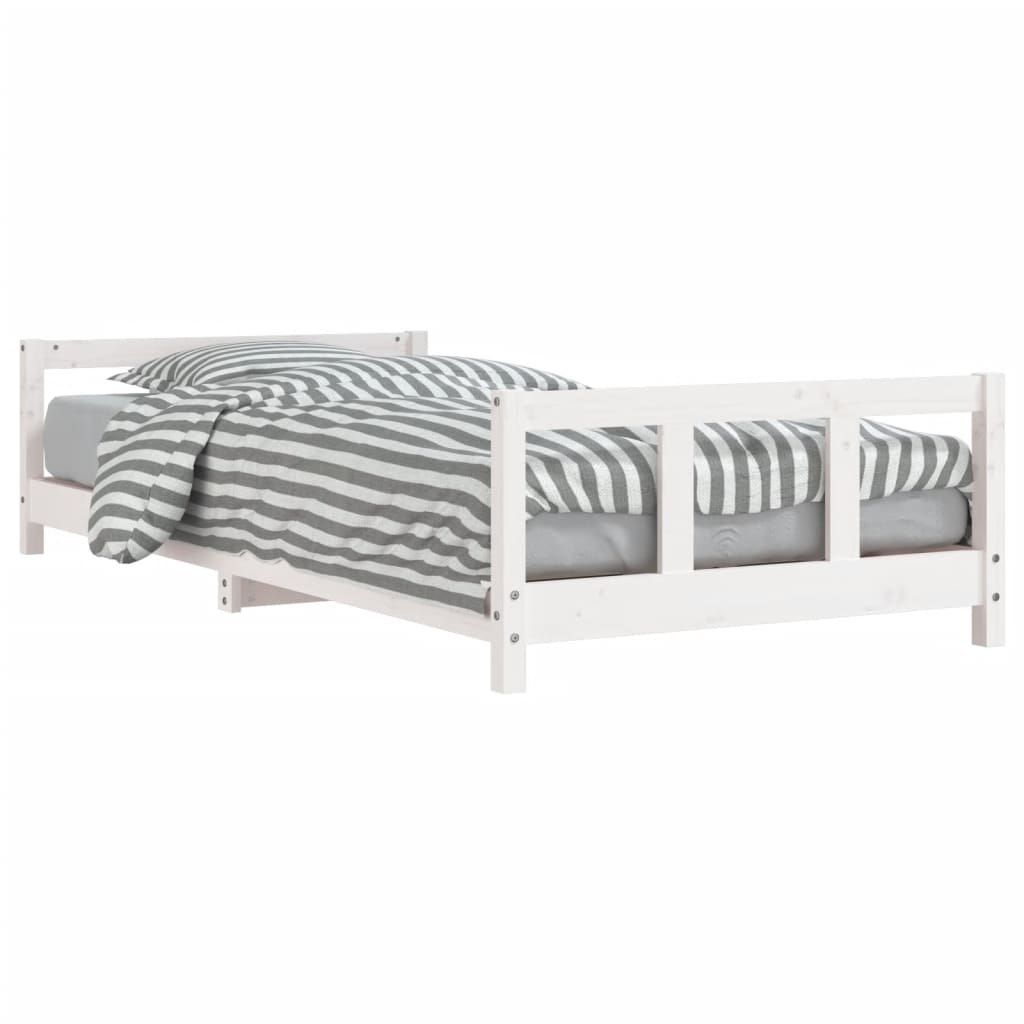 Kinderbedframe 80x160 cm massief grenenhout